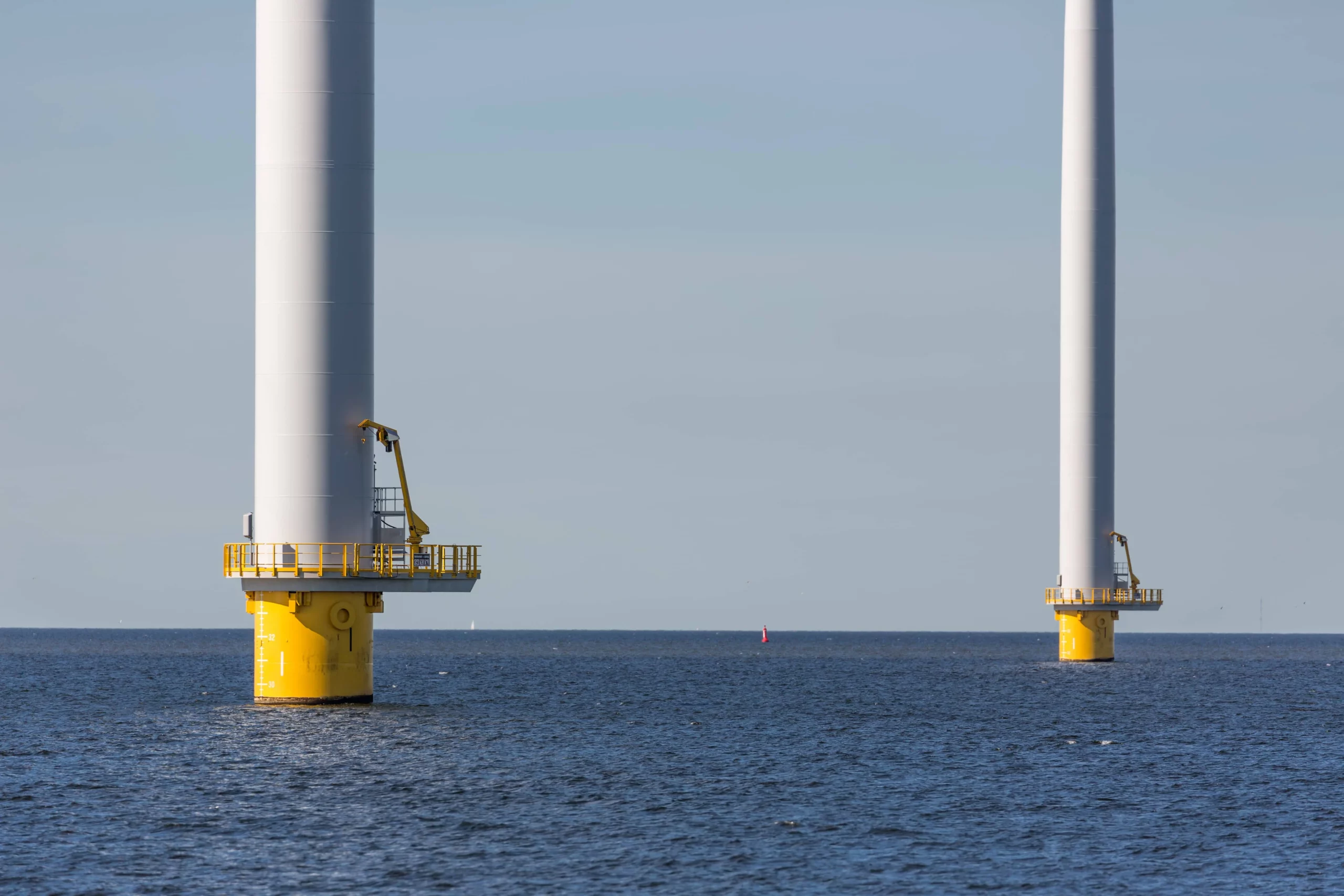 offshore wind farm turbines